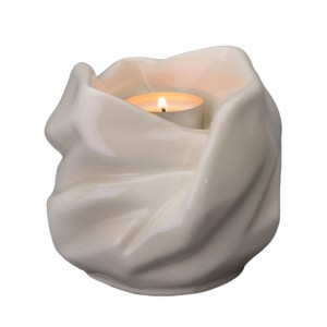 Our Holy Mother Eternal Flame - Ceramic Cremation Ashes Candle Holder Keepsake – Transparent